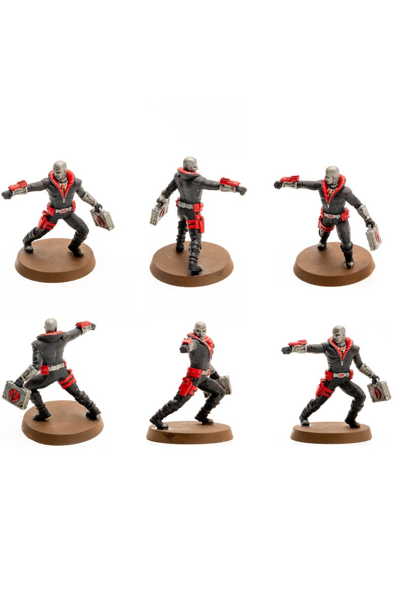 GI JOE Heroscape, Rumble at the Rift Battle Box, 8 Miniatures, Alternate, color, Multicolored