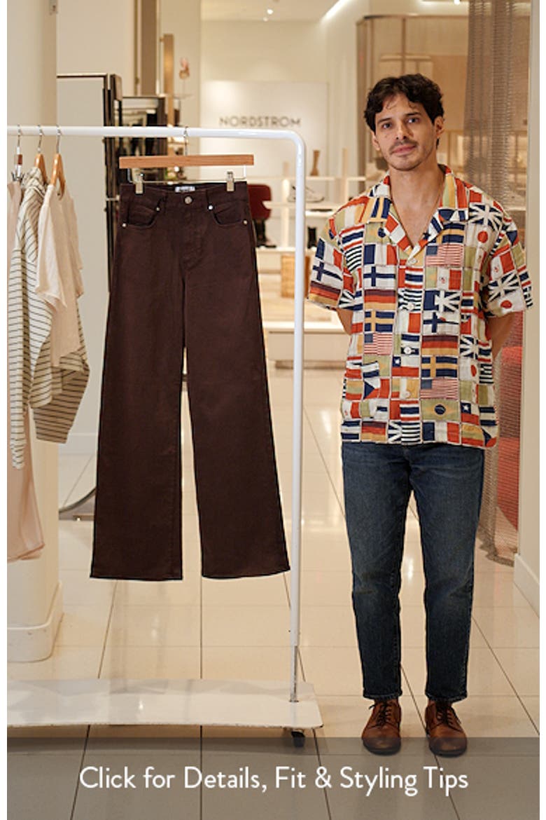 Anessa High Waist Wide Leg Pants video