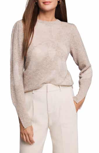 NIC+ZOE Lace Knit Floral Sweater