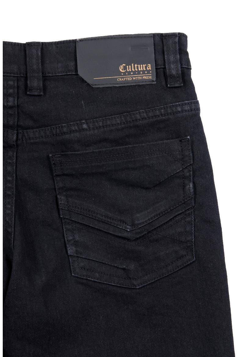 Kids' Stretch 5-Pocket Skinny Jeans, Alternate, color, BLACK