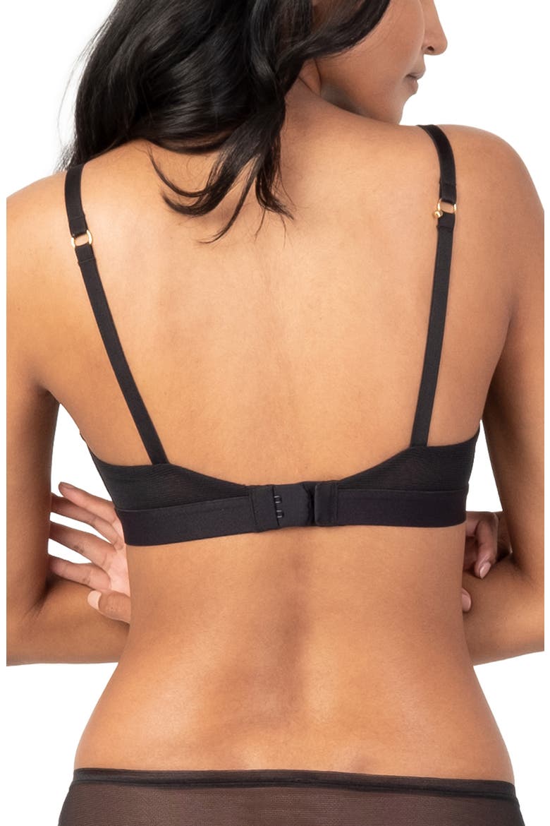 The Flex No-Wire Bra, Alternate, color, JET BLACK