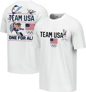 Outerstuff Men's Outerstuff  White Team USA x Looney Tunes Skate Rush T-Shirt