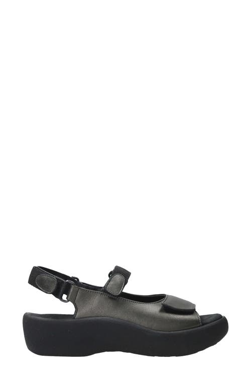 Wolky Jewel Sandal In Inox