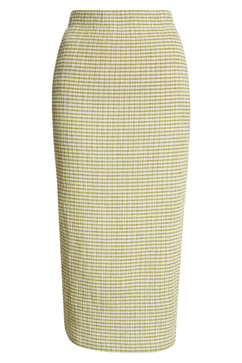 Stripe Midi Skirt, Alternate, color, HERBARIA COMBO