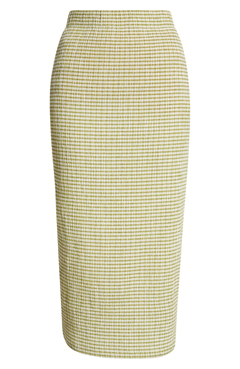 Stripe Midi Skirt