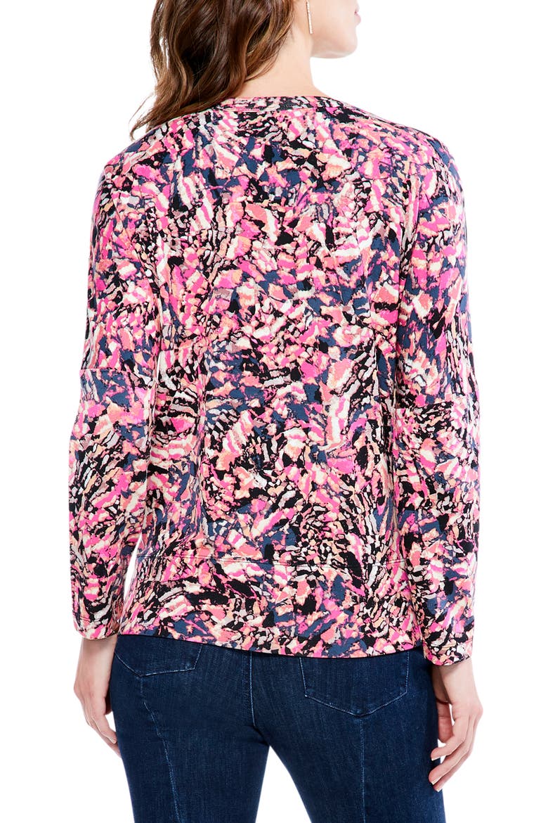 Kaleidoscope Long Sleeve T-Shirt, Alternate, color, PINK MULTI