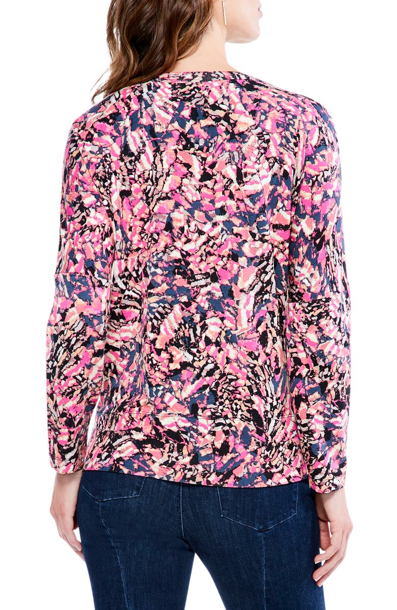 NIC+ZOE Kaleidoscope Long Sleeve T-Shirt, Alternate, color,