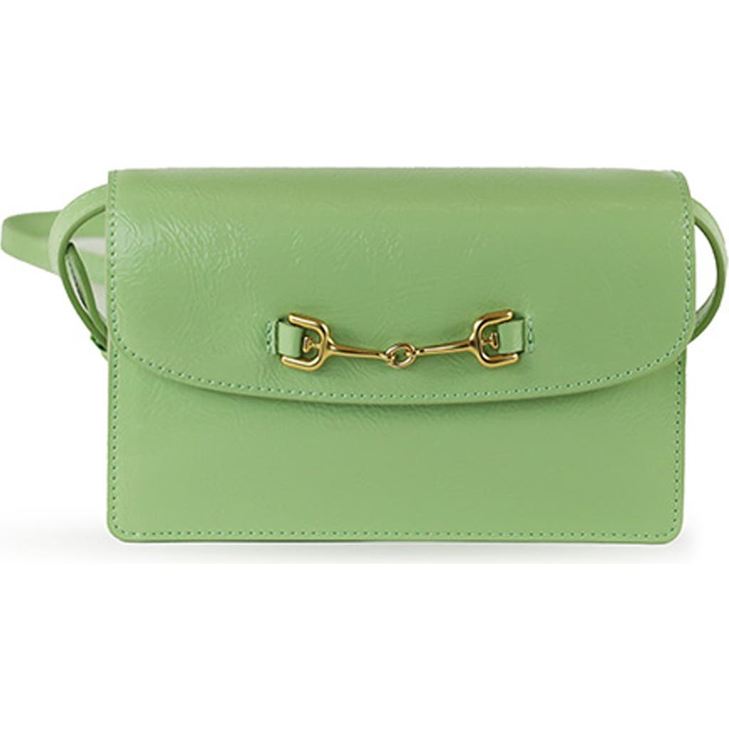 SAM EDELMAN SAM EDELMAN SMALL LORAINE LEATHER BOX CROSSBODY BAG