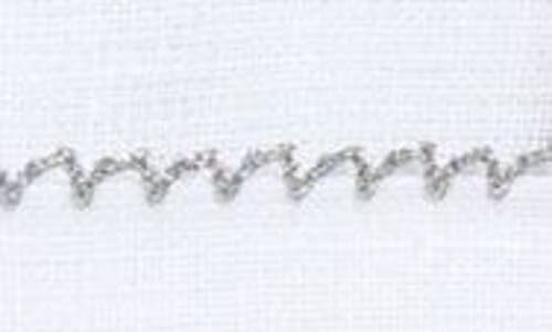 Tina Chen Designs Picot Edge Set Of 4 Linen Cocktail Napkins In Gray