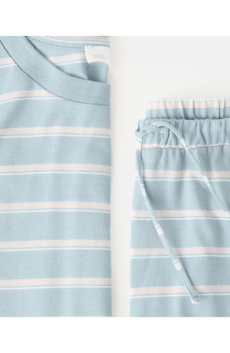 MANGO Stripe Cotton Pajama Pants, Alternate, color,