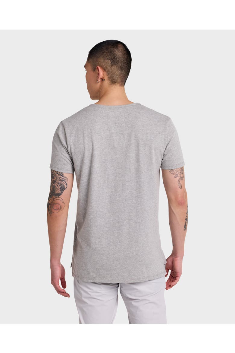 Perfect T-Shirt  Supima, Alternate, color, Heather Grey