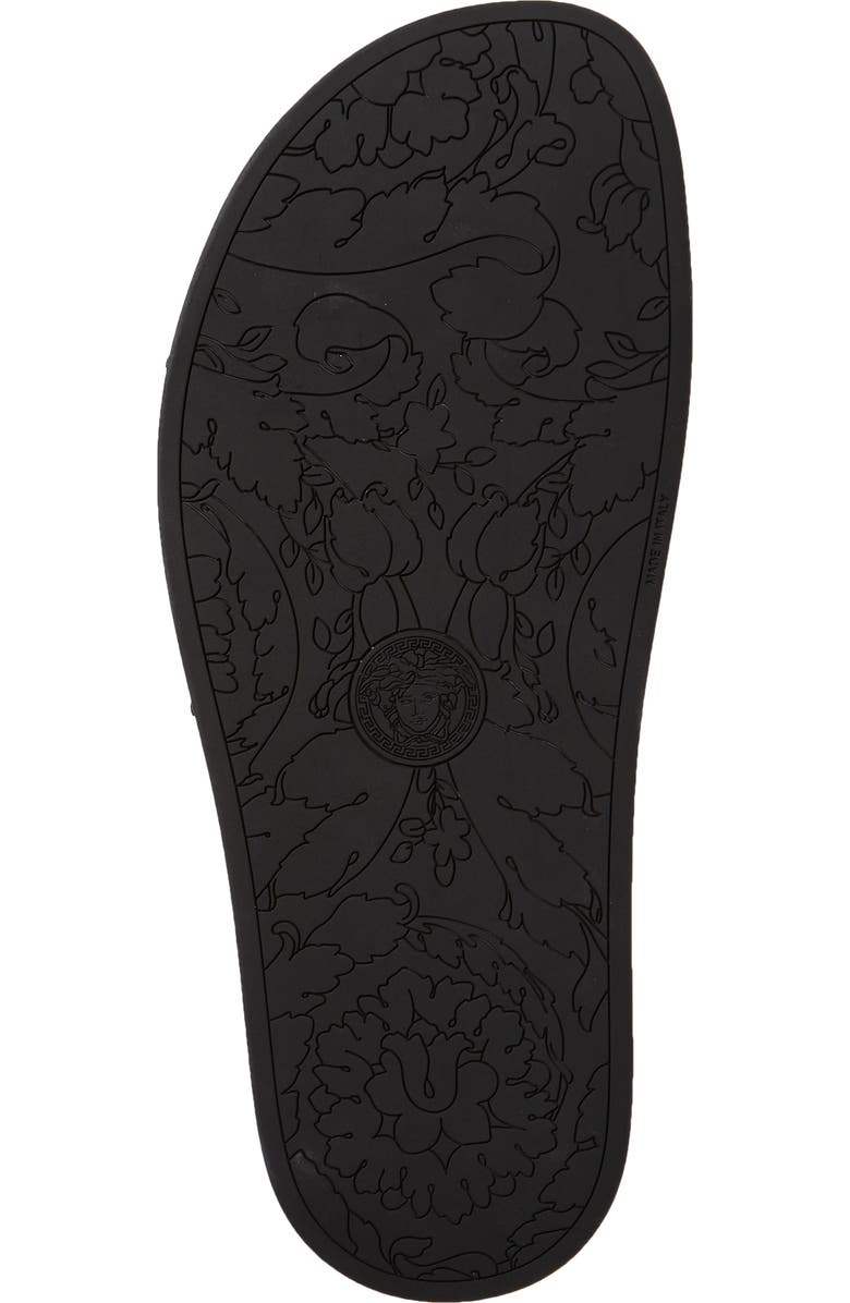 Versace Palazzo Medusa Slide Sandal, Alternate, color,
