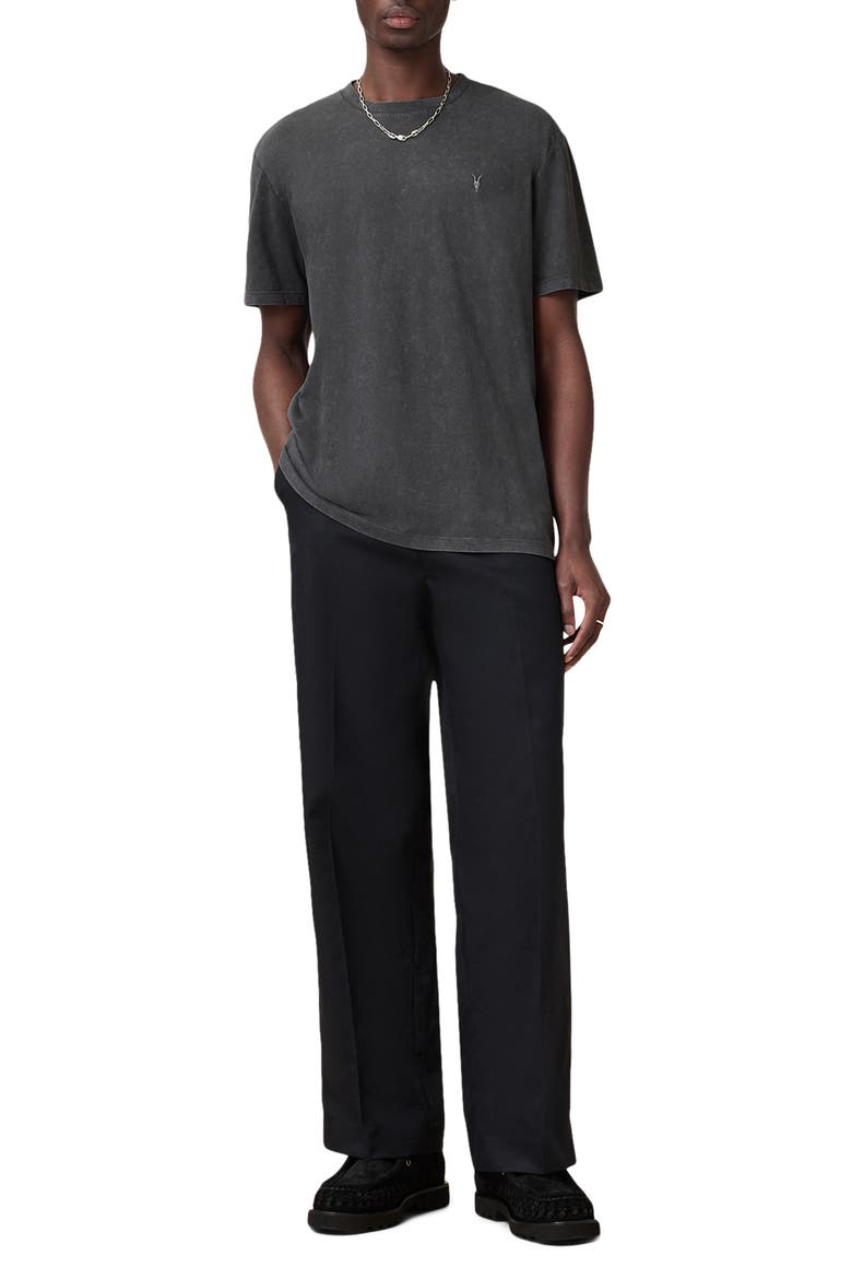 Saka T-Shirt, Alternate, color, WASHED BLACK