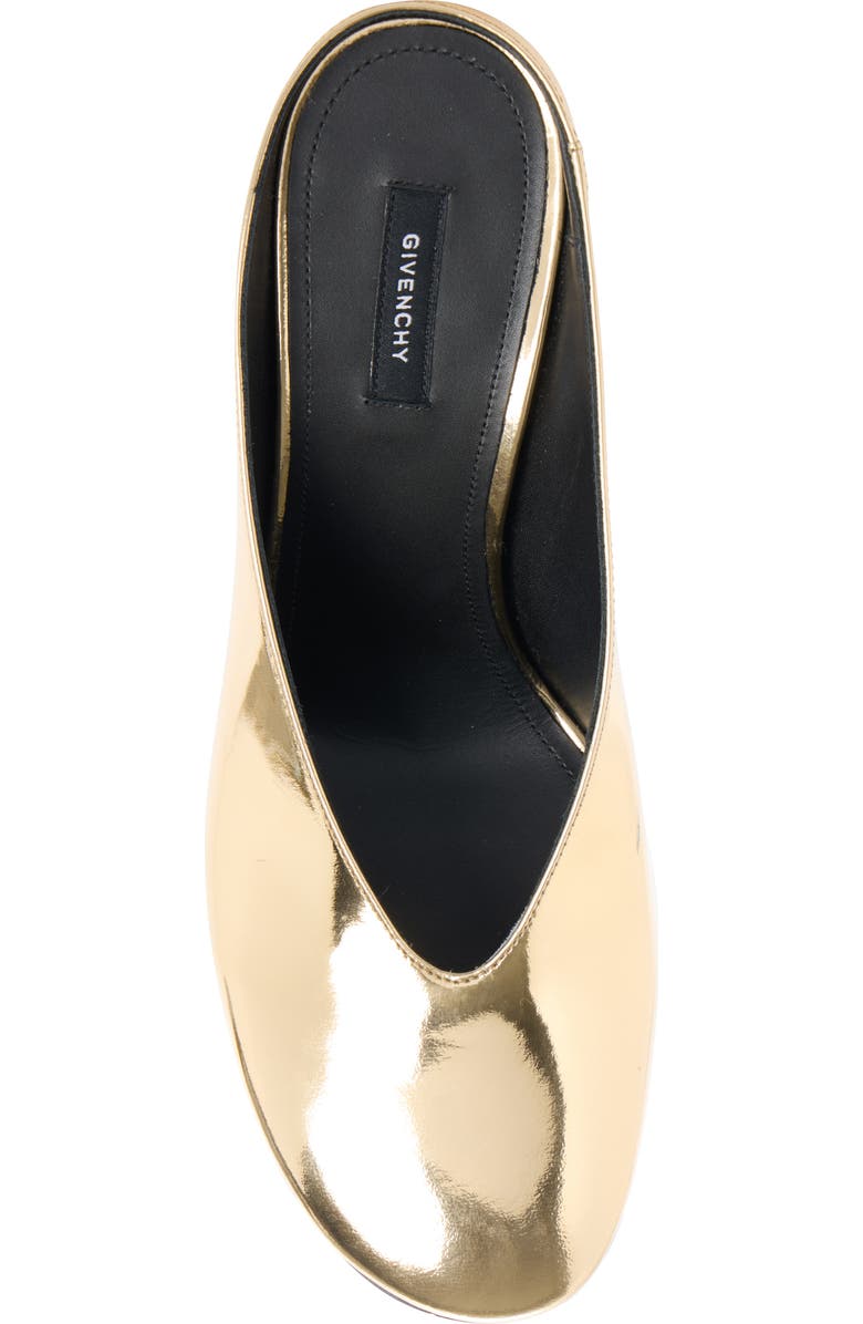 Givenchy Sculpted Mule, Alternate, color, Golden