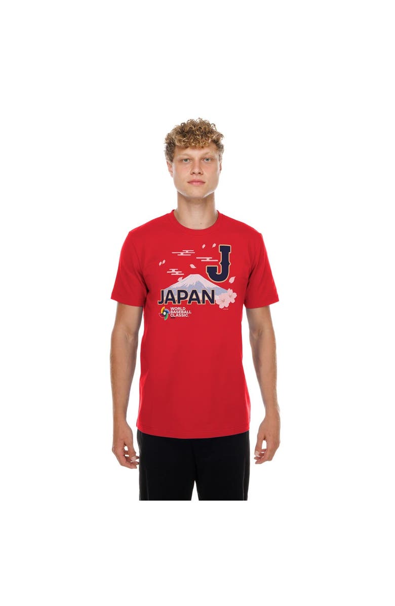 New Era Men's New Era  Red Japan Baseball 2026 World Baseball Classic Country T-Shirt, Main, color, Red