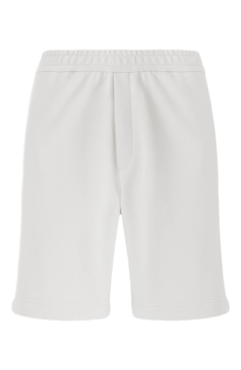 Missoni Cotton Shorts With Zigzag Insert, Alternate, color, White