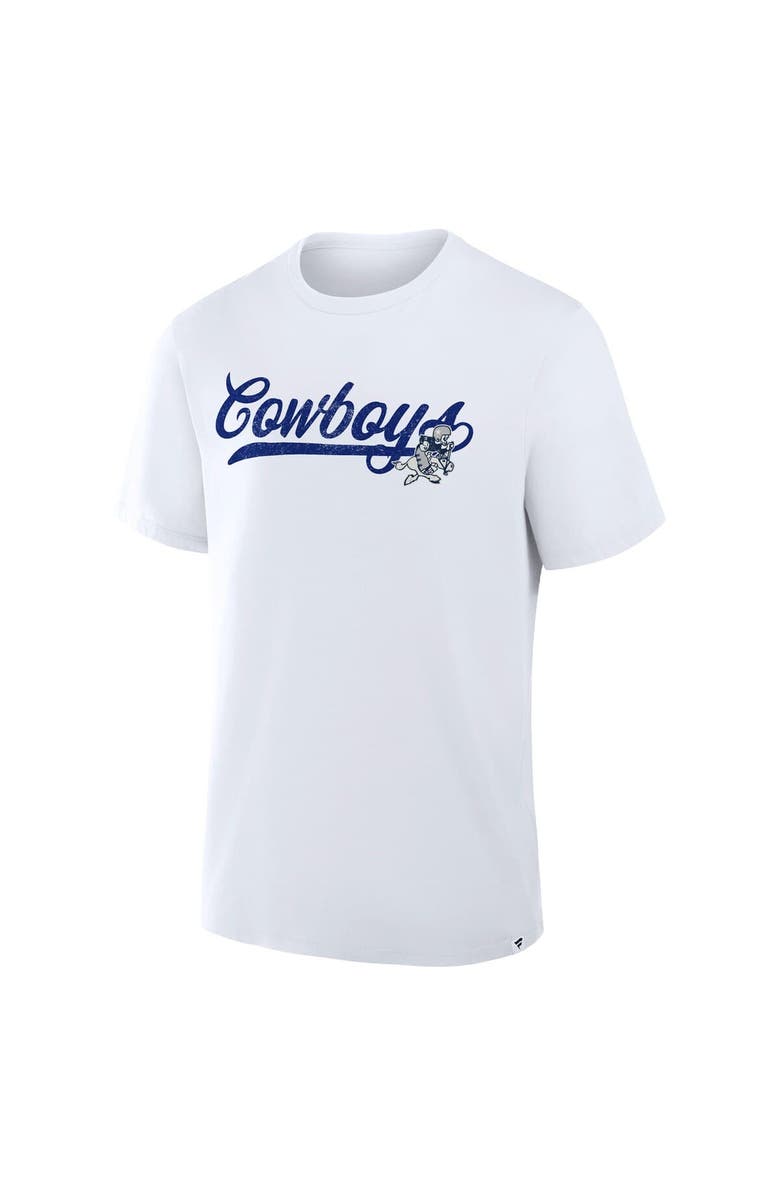 FANATICS Men's Fanatics White Dallas Cowboys Fluid Motion Legacy T-Shirt, Alternate, color,