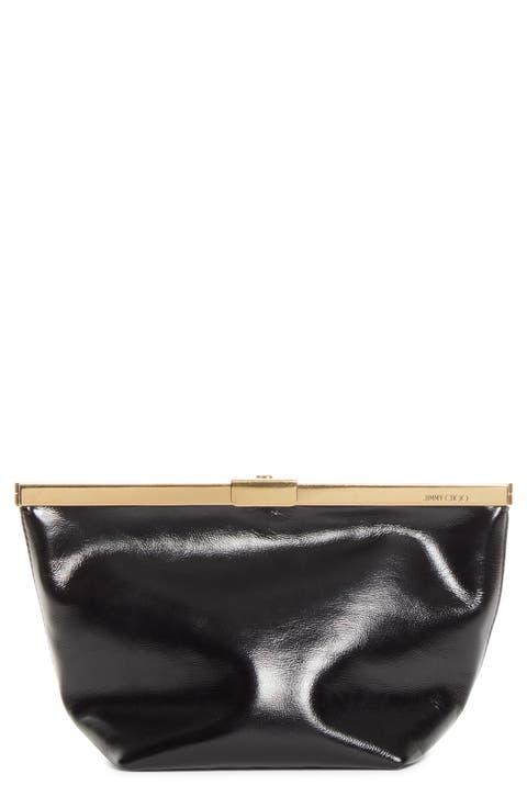 Ganache Leather Clutch
