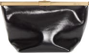Jimmy Choo Ganache Leather Clutch