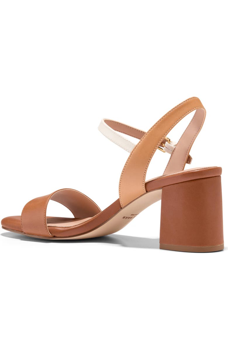 Cole Haan Josie Block Heel Sandal, Alternate, color, British Tan / Biscuit / Ivory
