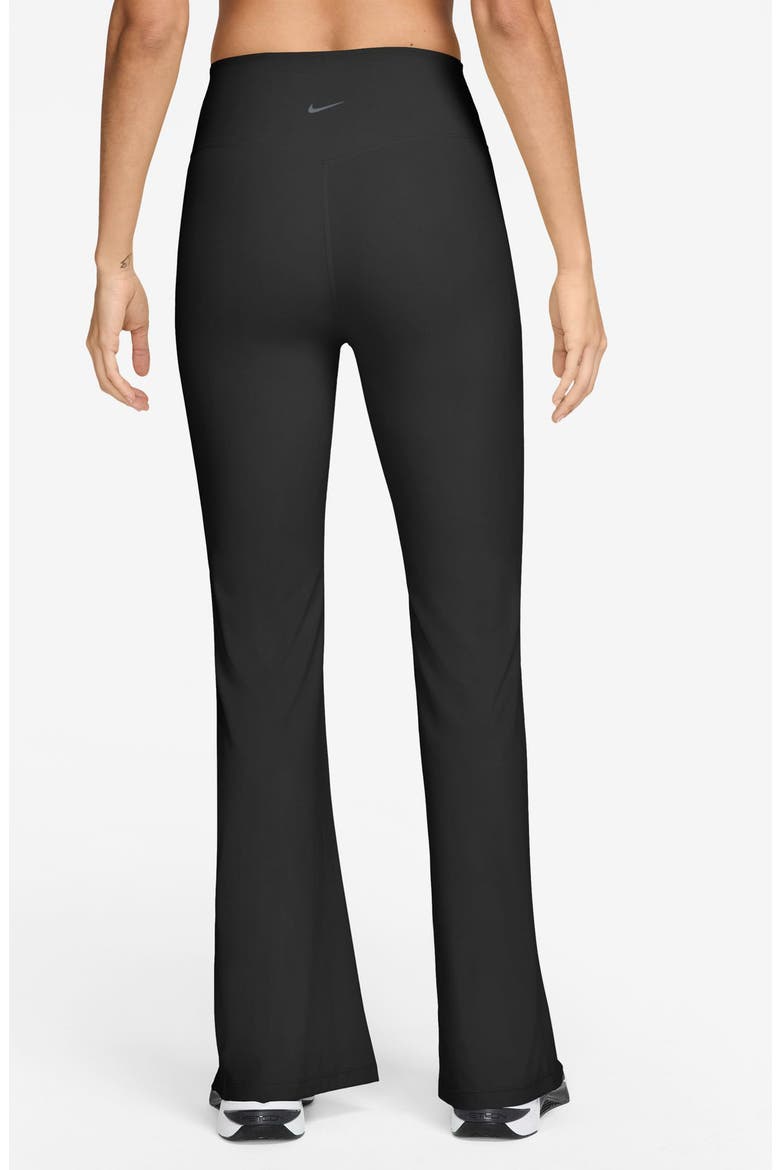 Zenvy Dri-FIT Flare Leggings, Alternate, color, 010 BLACK/COL GY
