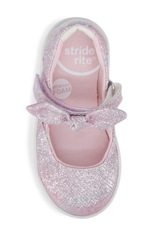 Stride Rite Kids' Srtech Selena Mary Jane Sneaker In Purple