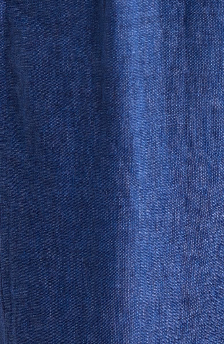 Eileen Fisher Pleated Organic Linen Lantern Pants, Alternate, color, Deep Dive