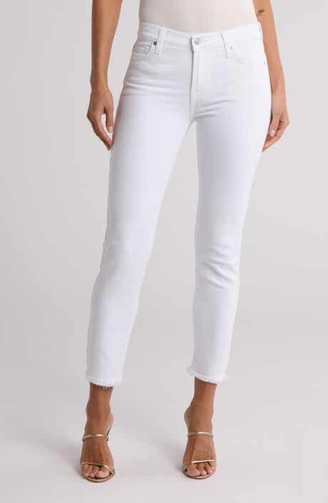 7 For All Mankind Roxanne High Waist Ankle Skinny Jeans