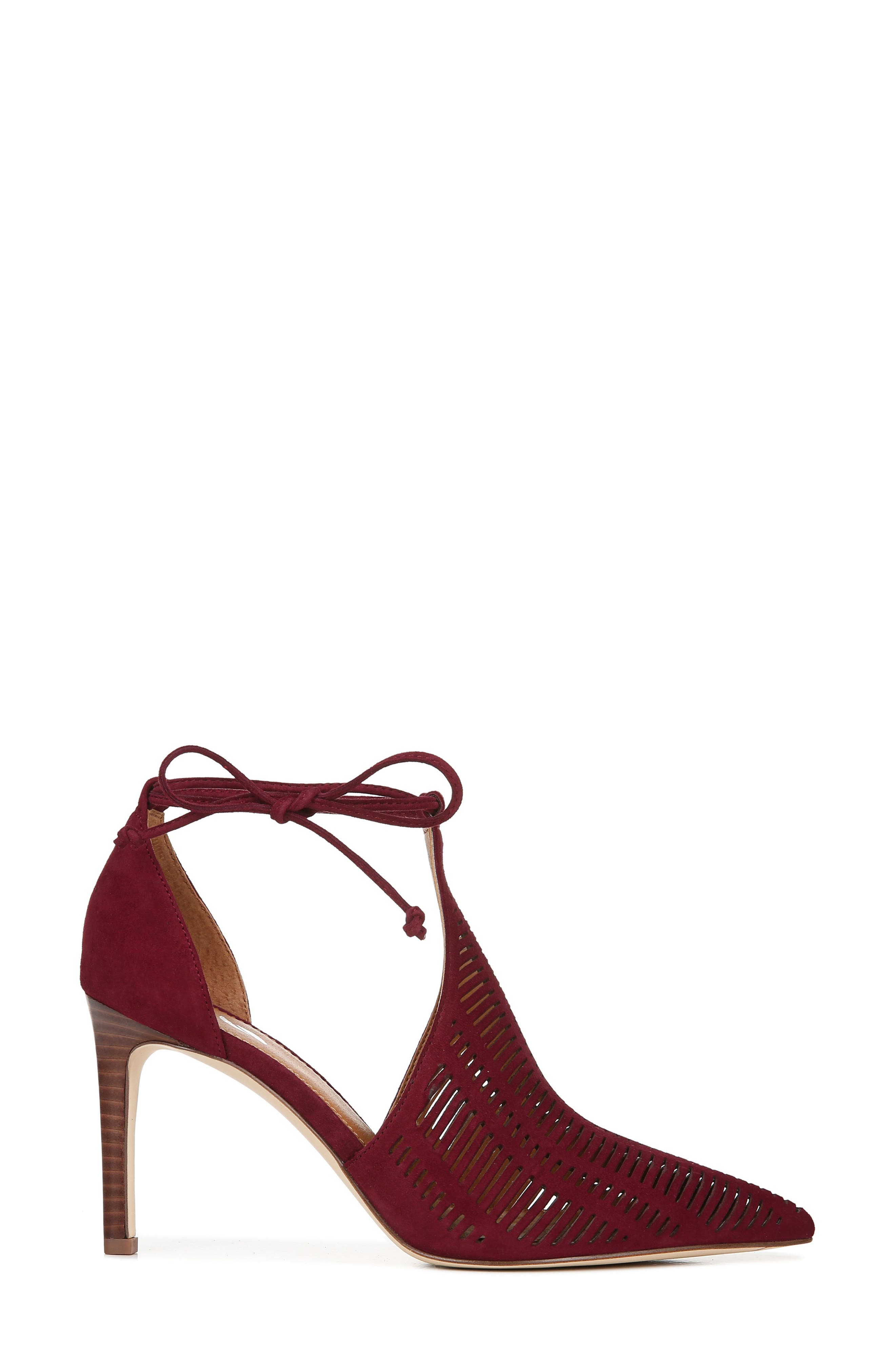 SARTO by Franco Sarto Krista Perforated Ankle Wrap Pump, Alternate, color, 