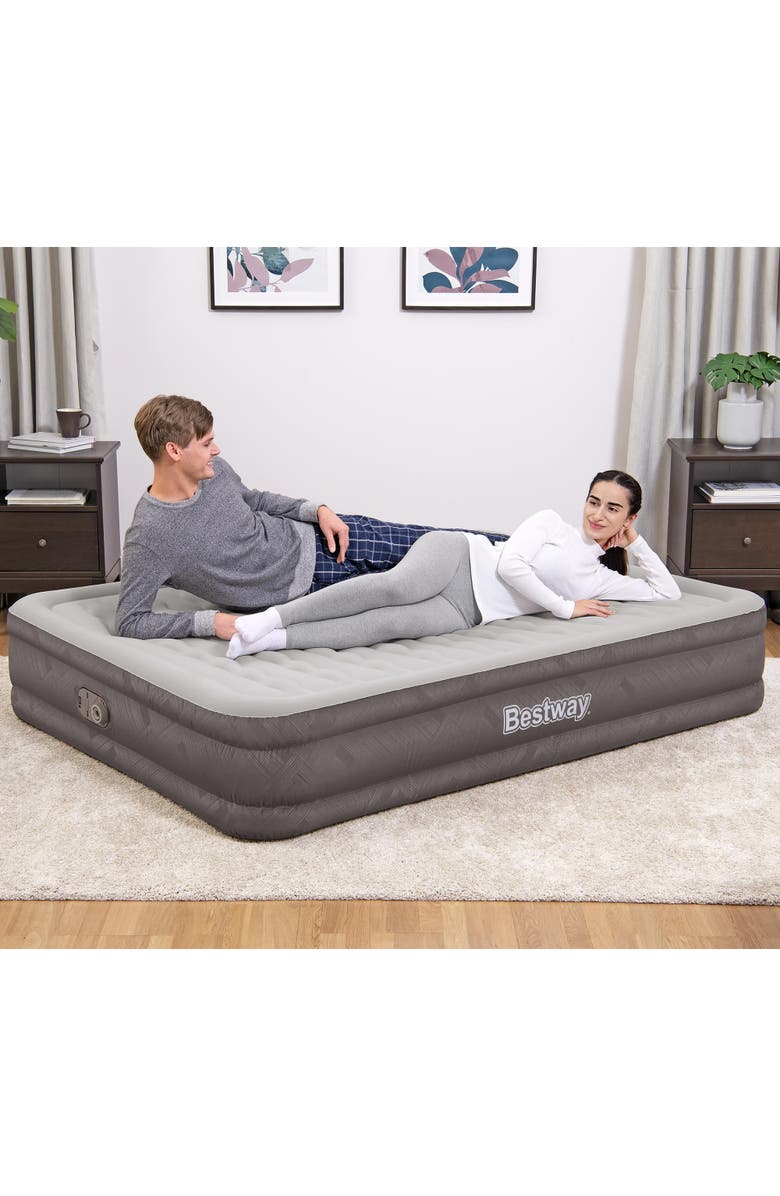 Bestway 14" Queen Air Mattress, Alternate, color, Gray