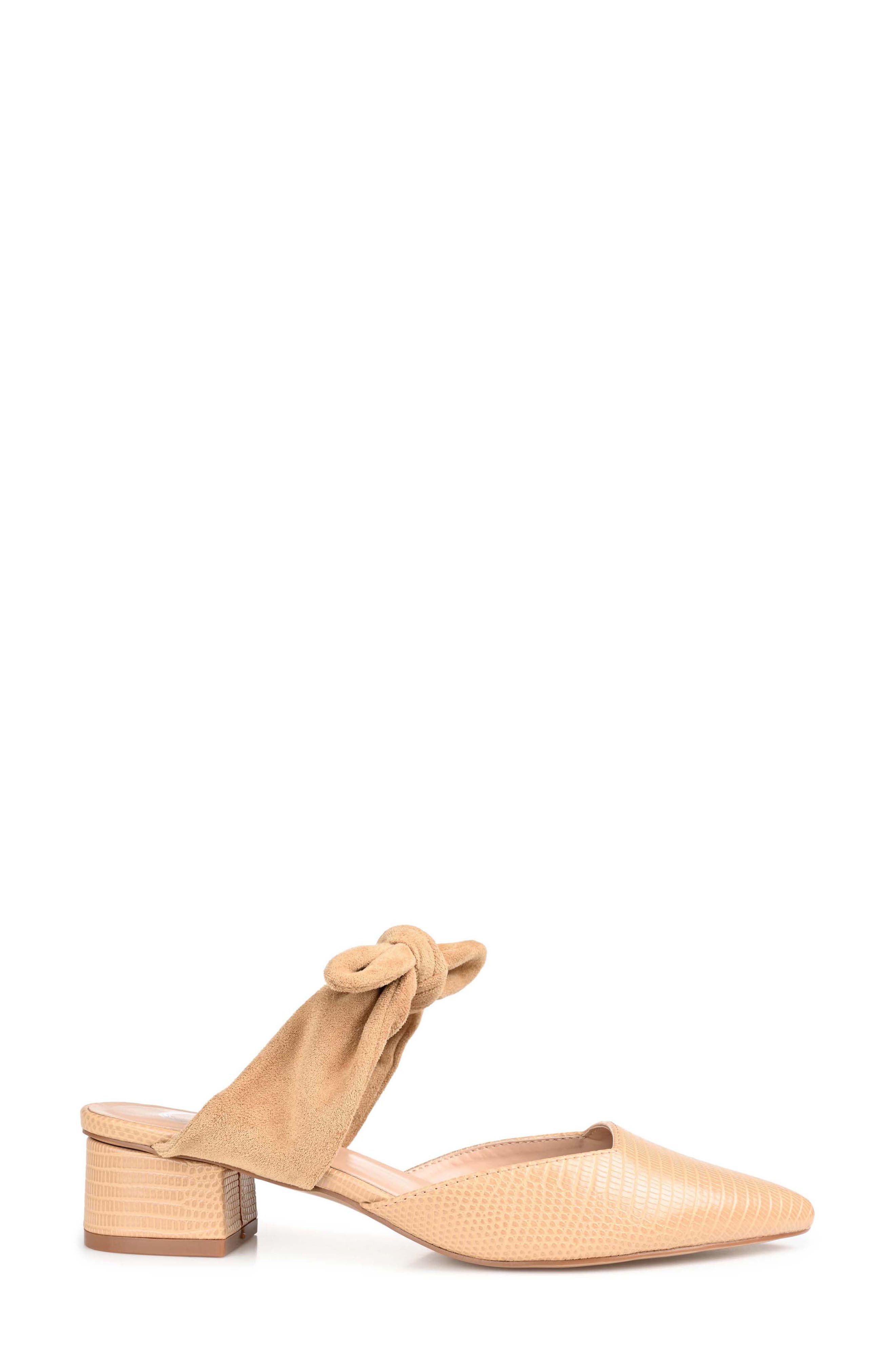 Melora Mule, Alternate, color, TAN