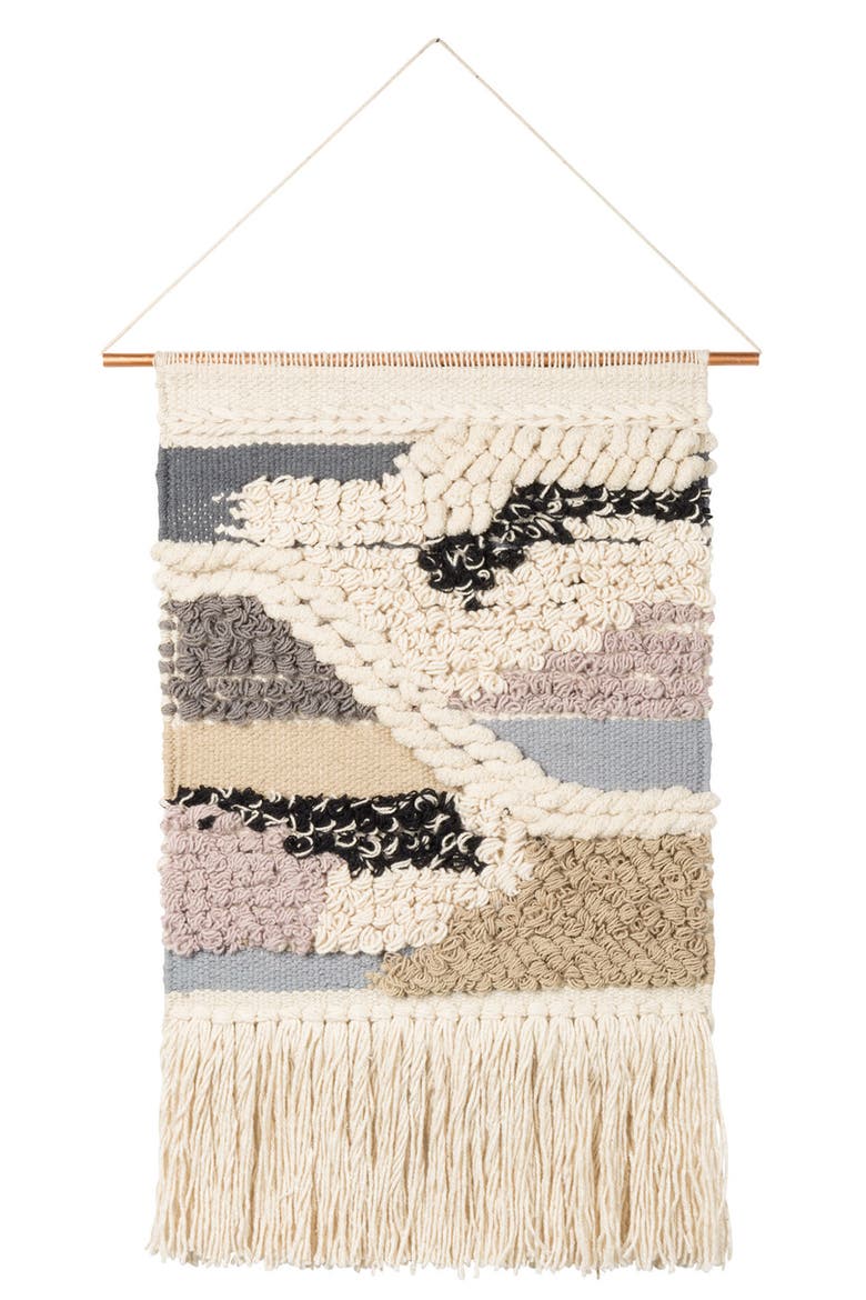 Nomad Woven Wall Hanging, Main, color, IVORY