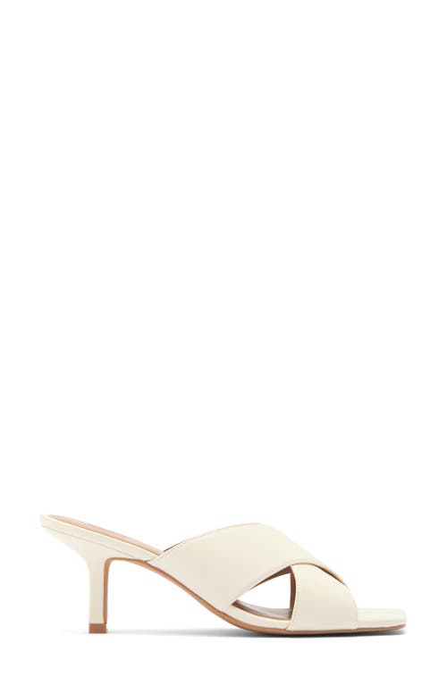 Nordstrom Rack Lauren Slide Sandal In Ivory Vanilla
