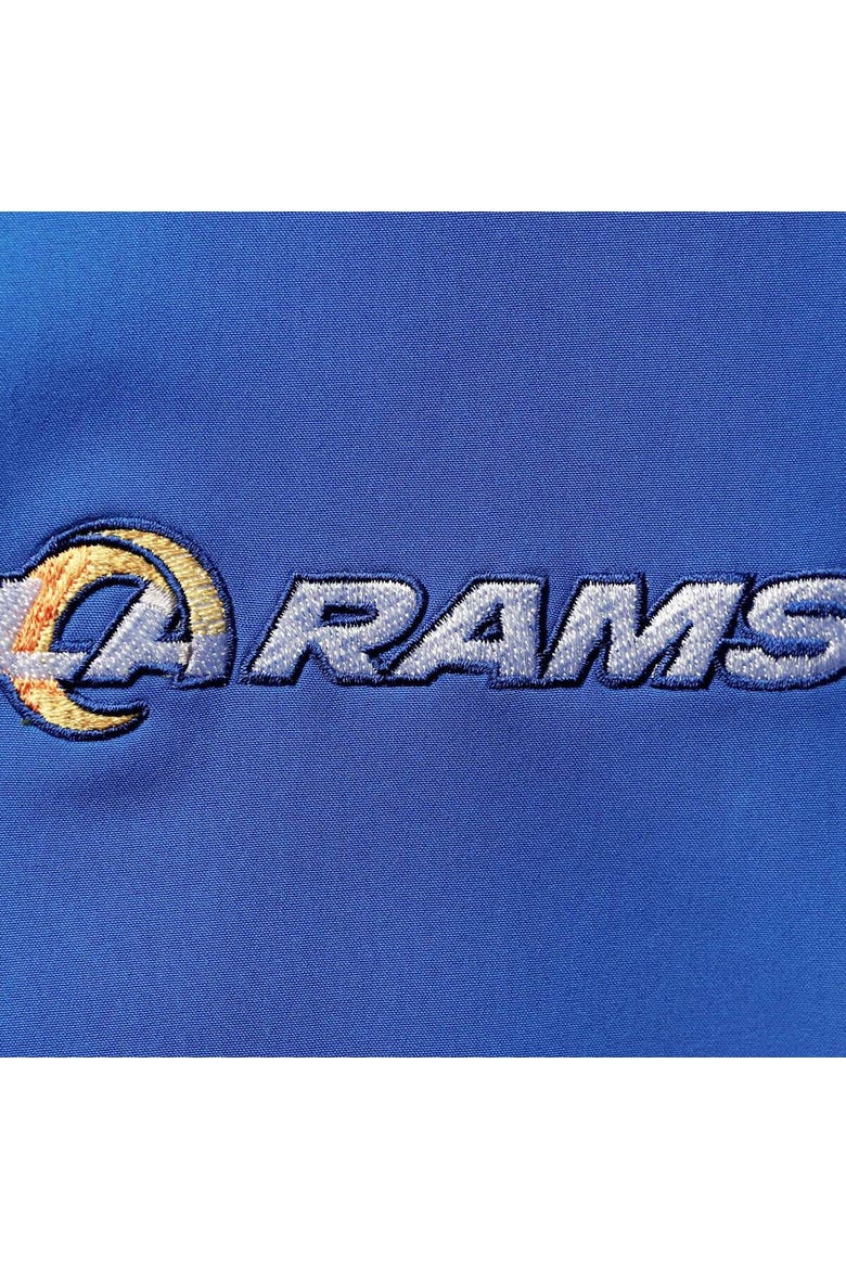 Men's Dunbrooke Royal/Gray Los Angeles Rams Big & Tall Alpha Full-Zip Hoodie Jacket, Alternate, color, Royal