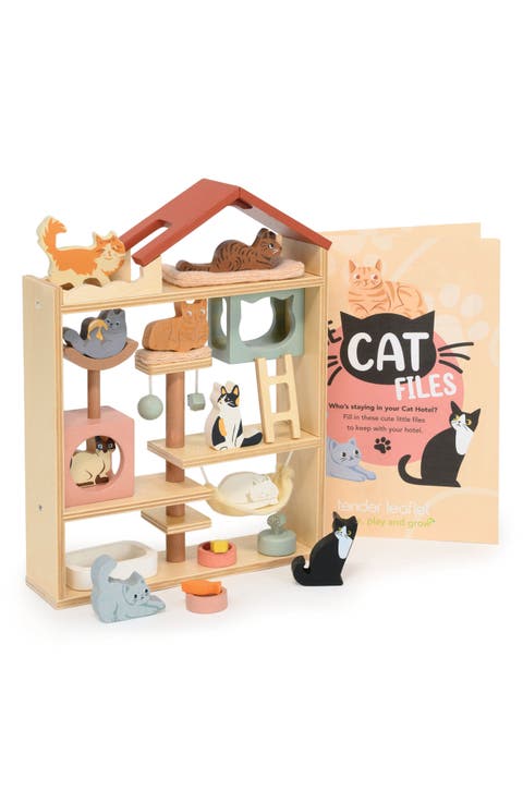 Purrfect Stay Cat Hotel Playset