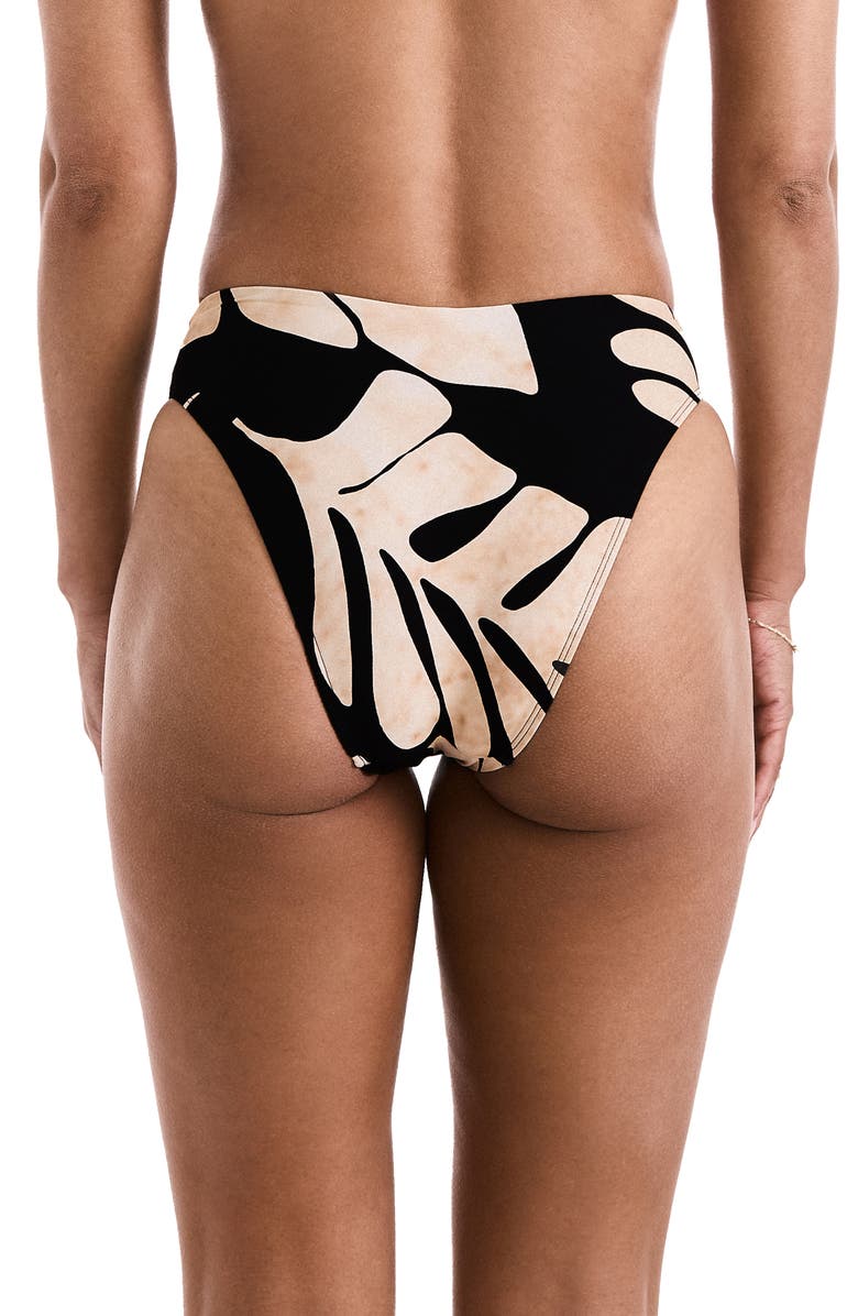 Mimi Flamingo Ryann High Cut Bikini Bottoms, Alternate, color, Sonder