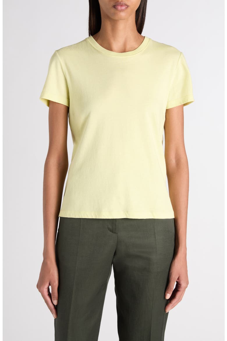 Cotton Jersey T-Shirt, Main, color, DOUBLE CREAM