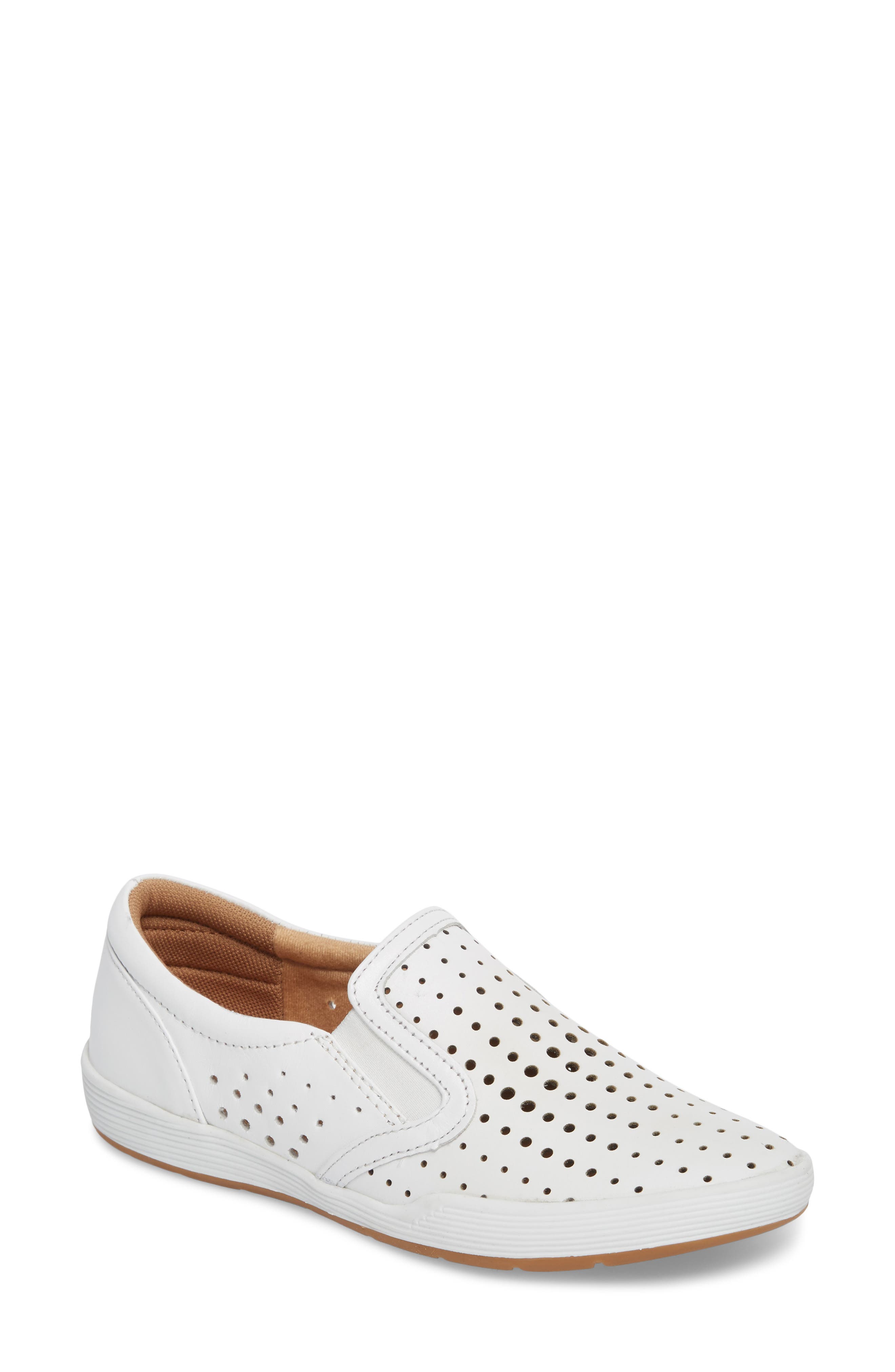 Comfortiva Lyra Perforated Slip-On Sneaker, Main, color, 