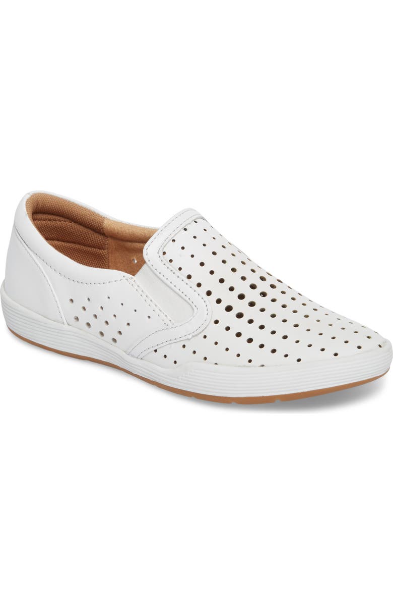 Comfortiva Lyra Perforated Slip-On Sneaker, Main, color,