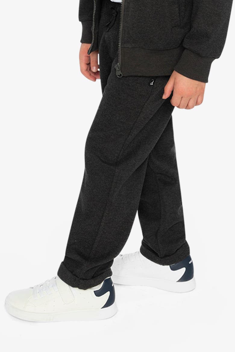 Stretch Twill Elastic Waist Side Pocket Pants, Alternate, color, Black