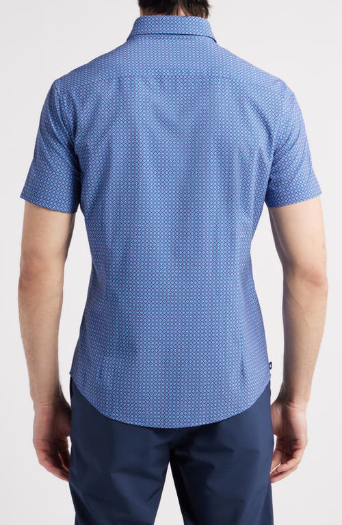 Mizzen + Main Mizzen+main Leeward Trim Fit Plaid Performance Button-up Shirt