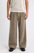 KROST Chevron Wool Blend Pants
