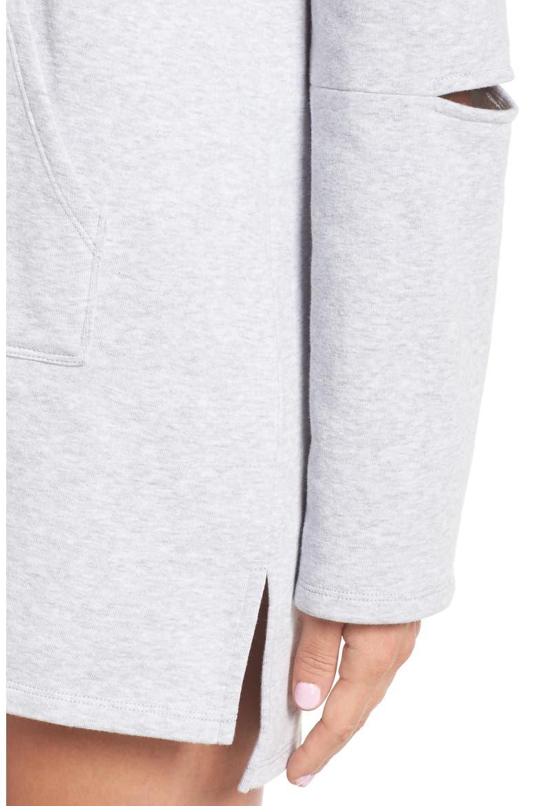 All The Stops Hoodie, Alternate, color, GREY DUSK HEATHER