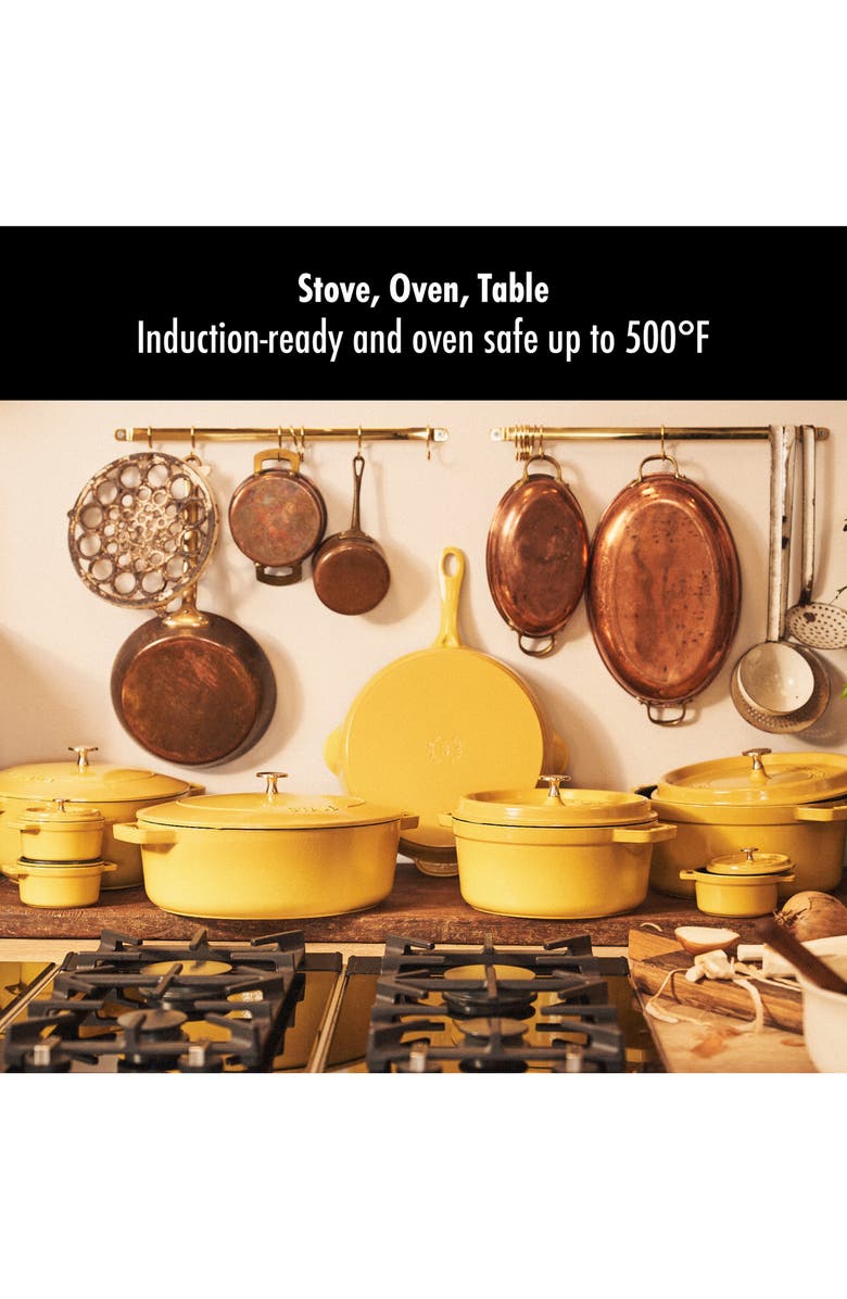 Staub 12-Inch Square Enameled Cast Iron Grill Pan, Alternate, color, 