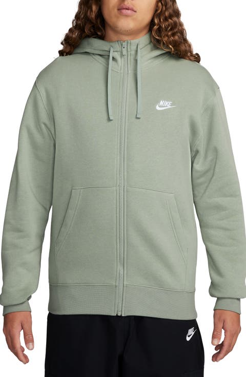 Men's Club Zip-Up Logo Hoodie