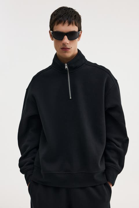 Loose Fit Zip-top Sweatshirt