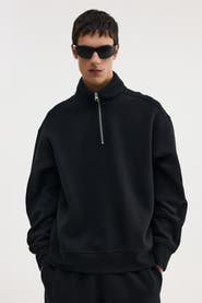 H&M Loose Fit Zip-top Sweatshirt