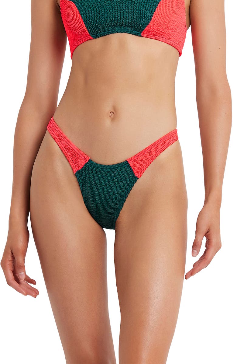 bond-eye BOUND by Bond-Eye Scene Rib Bikini Bottoms, Main, color,