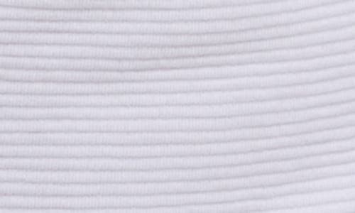 Spring + Mercer Textured Golf Shorts In White