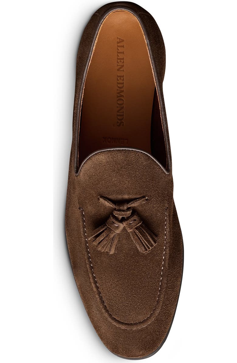 Allen Edmonds Lennox Tassel Loafer, Alternate, color, Snuff Suede